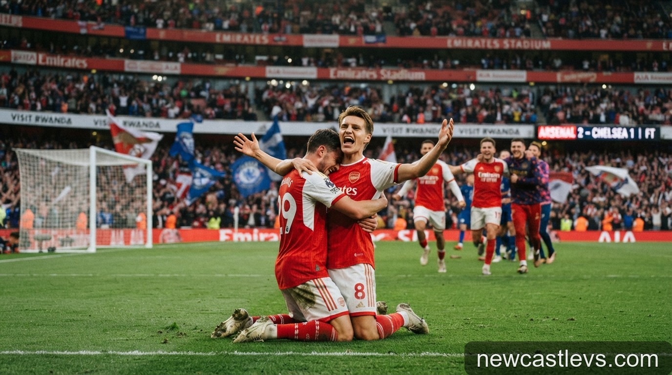 Arsenal khẳng định vị thế ứng viên vô địch: Chiến thắng kịch tính trước Chelsea tại Emirates - 2