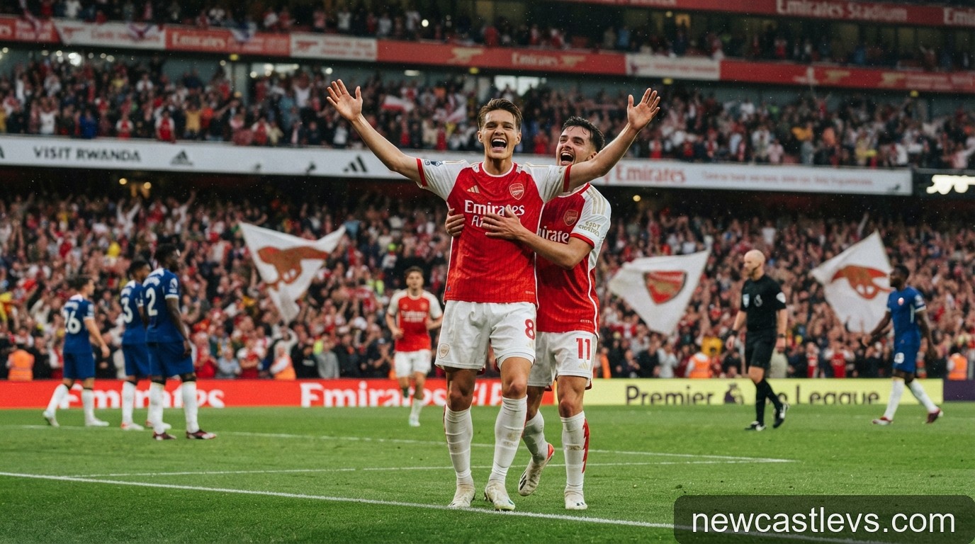 Arsenal khẳng định vị thế ứng viên vô địch: Chiến thắng kịch tính trước Chelsea tại Emirates