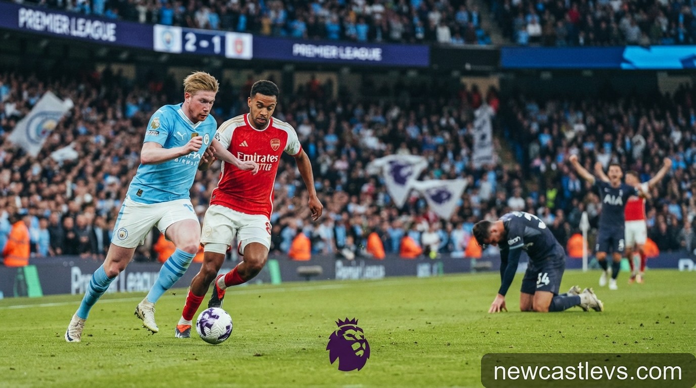 Premier League 2026/27: Man City và Arsenal dẫn đầu, Tottenham gây sốc ở đáy bảng