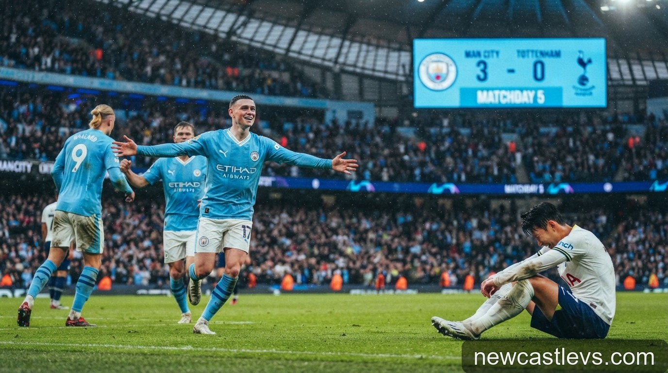 Premier League 2026/27: Man City thống trị, Tottenham rơi xuống đáy bảng đầy khó tin